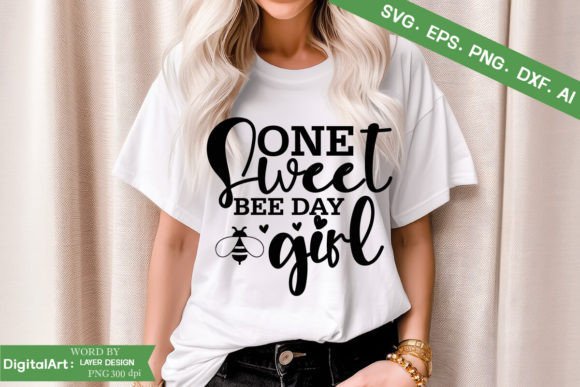 Download One Sweet Bee Day Girl - Premium Resources